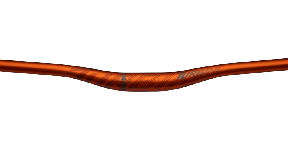 RaceFace Turbine 35 Alloy Riser Handlebar: 35 x 780mm 20mm Rise Orange