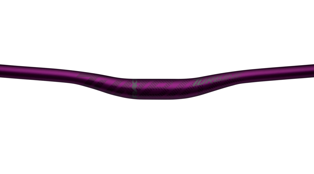 RaceFace Turbine 35 Alloy Riser Handlebar: 35 x 780mm 20mm Rise Purple