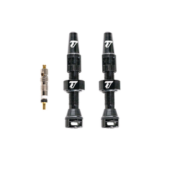 Trail One Components Tubeless Valve Stem V2 40mm - Black - Tubeless Valves - Trail One Valve Stem V2