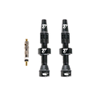 Trail One Components Tubeless Valve Stem V2 40mm - Black - Tubeless Valves - T1 Valve Stem V2