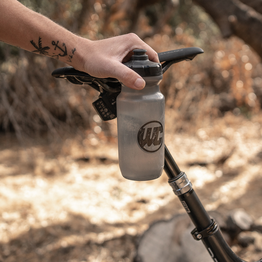 Worldwide Cyclery Water Bottle 21oz. Stealth Logo - Water Bottles - WC