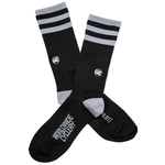 Worldwide Cyclery Crew Socks Stealth/Grey MPN: WC-SOCKS-Stealth-Grey Sock Crew