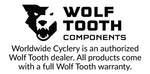 Wolf Tooth Elliptical 96 BCD Chainring - 30t, 96 Asymmetric BCD, 4-Bolt, Drop-Stop, For Shimano XT M8000 and SLX M7000 - Chainring - Elliptical 96 Asymmetrical BCD Chainrings for Shimano XT M8000/SLX M7000