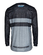 Worldwide Cyclery Jersey - Topo Heather Grey Long Sleeve, X-Large - Jersey - Topo