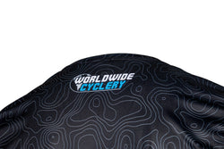 Worldwide Cyclery Jersey - Topo Heather Grey Long Sleeve, Large MPN: wwc-jersey-topo-ls-L Jersey Topo