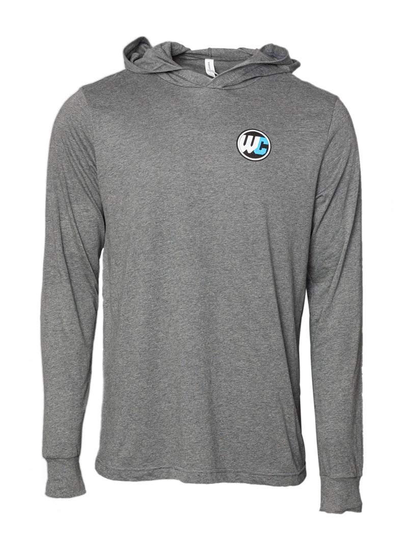 Worldwide Cyclery Lightweight Hoodie Grey X-Large MPN: WC-UL-HOODIE-GRY-XL Sweatshirt/Hoodie Lightweight
