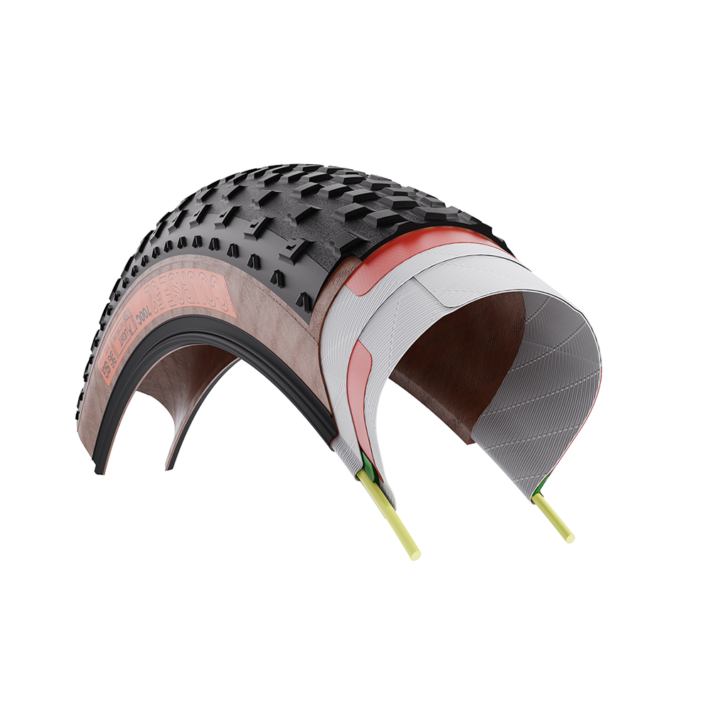 WTB Course 52 Tire - 700 x 52c, TCS Tubeless, Black - Tires - Course