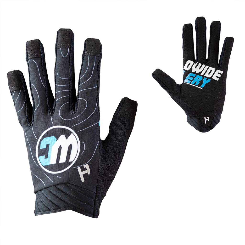 performance bicycle gloves Fox Ranger Gel - Dark Shadow compatible for easy use with smartphones ROCKBROS Elastic Interface Half-Finger Gel