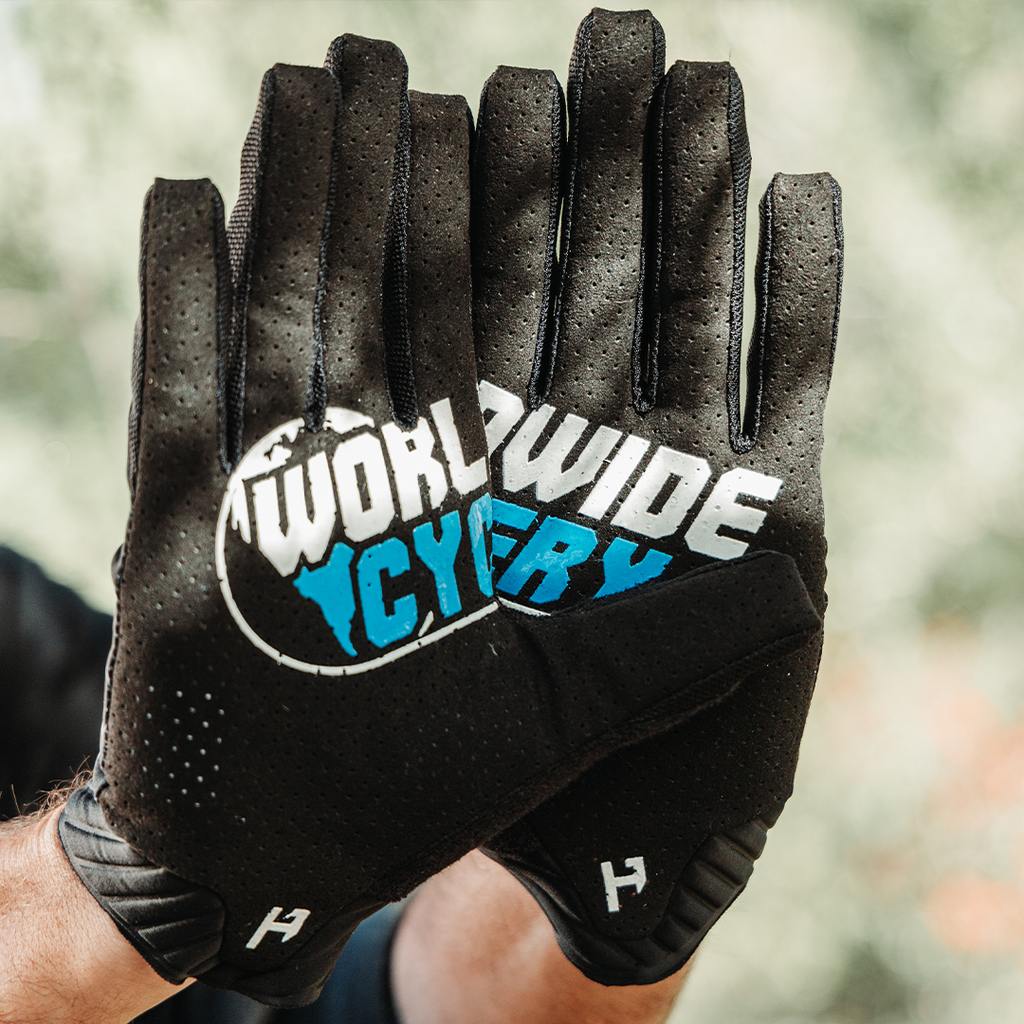 Worldwide Cyclery x HandUp Pro Performance Glove, Full Finger, X-Small - Gloves - Worldwide x HandUp Pro Gloves