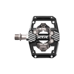 Shimano XTR M9220 Clipless SPD Pedals with Cleats, Black / Silver