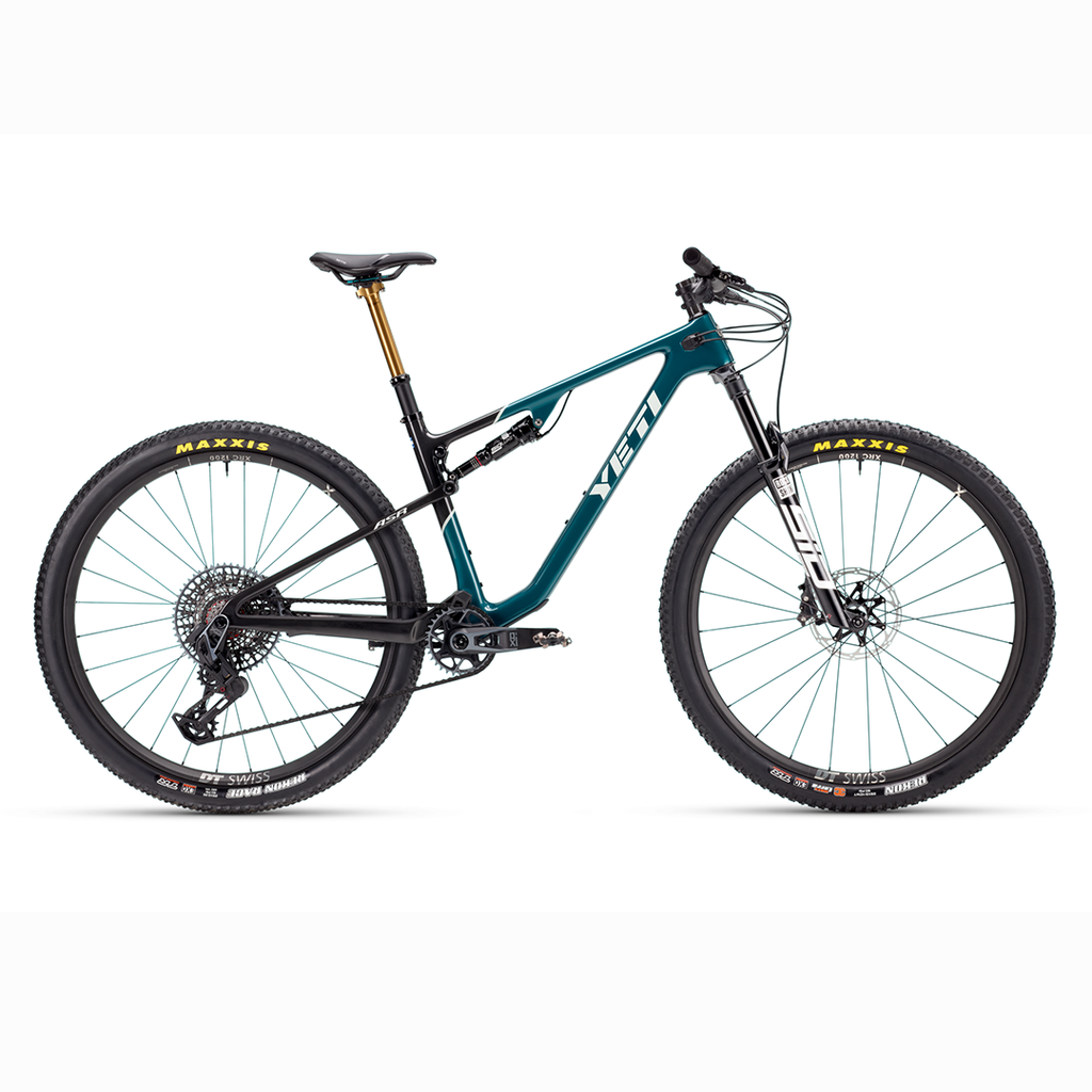 Yeti ASR Turq Series Complete Bike w/ T3 Sram X0 T-Type, DT Swiss XRC Build Spruce