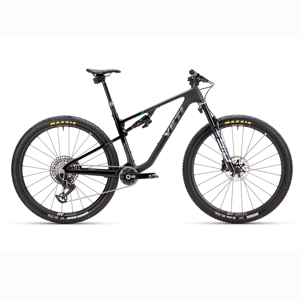 Yeti ASR Turq Series Complete Bike w/ T5 Sram XX SL T-Type, Flight Attendant, Ultimate Build Raw Black