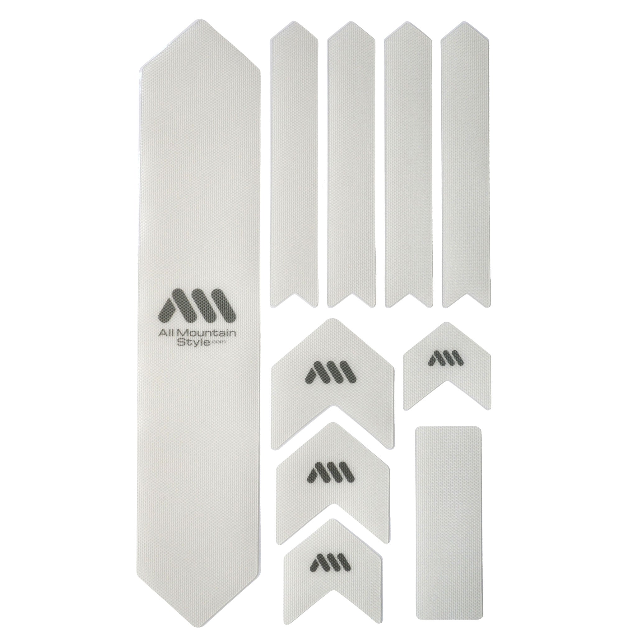 All Mountain Style Honeycomb Frame Guard XL, Clear/Silver