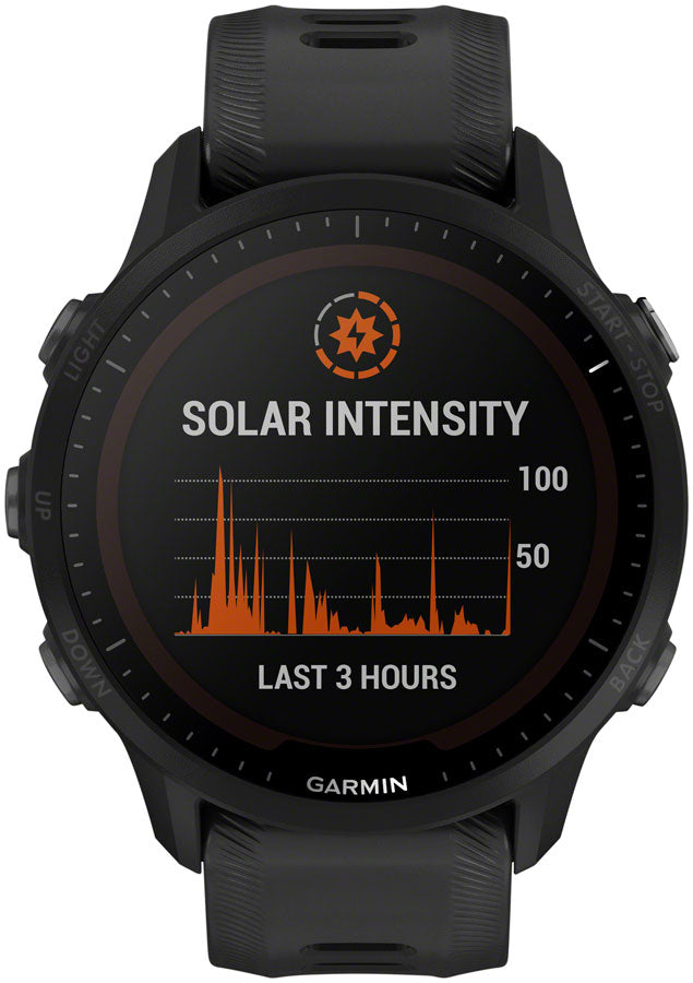 Garmin Forerunner 955 Solar GPS Smartwatch - 45.6mm, Black Fitness ...