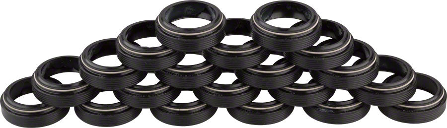 RockShox Dust Seal: Black Flangeless 32mm - Bluto/RS-1/SID B1 (2017+) Boost, Qty 20 MPN: 11.4018.028.010 UPC: 710845752421 Seal Kit 32mm Seal Kit